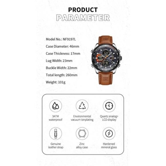 Men's Military Digital Watches Analog Quartz Waterproof Watch Sport - Picture 2 of 7